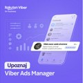 Rakuten Viber predstavio Menadžera Viber reklama