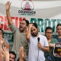 Neformalna indijska Partija naroda bubašvaba organizovala prvi protestni skup u Nju Delhiju