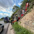 Drama kod Petrovaradinske tvrđave: Vatrogasci hitno intervenisali, izvukli muškarca iz tunela (foto)