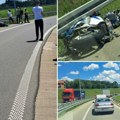 Stravičan udes na auto – putu Miloš Veliki Mladić i devojka na motoru sleteli sa kolovoza i zakucali se u bankinu, oboje…