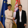 Ana Brnabić razgovarala sa Martom Kos: Članstvo u Evropskoj uniji ostaje spoljnopolitički cilj Srbije (foto)
