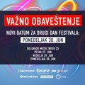 Belgrade Music Week: Izmena datuma drugog festivalskog dana – novi termin ponedeljak 30. jun