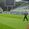 Krstajić došao na trening sa ogromnim osmehom, iako je Bugarska uzela bod na tri utakmice pred meč sa Srbijom