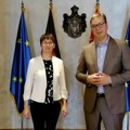 "Nastavljamo da jačamo partnerstvo" Predsednik Vučić sa ambasadorkom Konrad: Nemačka je naš najveći spoljnotrgovinski…