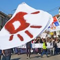 Opet hiljade ljudi na protestima u Leskovcu: Beli baloni za žrtve sistema, studentima podrška sa zgrada i kuća, ali i od…