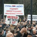 Miting u Banjaluci: Istovremeno se održavaju skup podrške Miloradu Dodiku i sednica Narodne skupštine RS (foto, video)