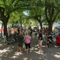 Građani se okupili ispred Suda u Novom Sadu: U toku saslušanje uhapšenih sa protesta