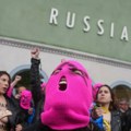 Protest Pusi Rajota zbog učešća Rusije na Venecijanskom bijenalu