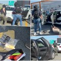 Policija objavila dramatičan snimak sa autoputa: Preprečili put automobilu, vozača izvukli i bacili na zemlju: Ovo je razlog…