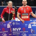 Nevena Sajić i Ivan Kostić najbolji igrači finala Kupa Srbije