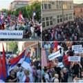 Na mirnim šetnjama protiv blokada učestvovalo 35.000 ljudi Ovo je devet ključnih poruka građana; Novo okupljanje očekuje se u…