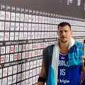 Pogledajte kako je Nikola Jokić prošao kroz miks zonu: Rekao je samo jednu reč novinarima