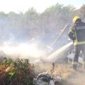 Požar u niškom naselju Vinik, izgoreli pomoćni objekti
