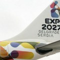 Novi avion Er Srbije nosi boje i oznake EXPO 2027