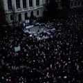 Protest podrška prosvetarima: Snimak iz vazduha (VIDEO)