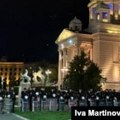 Hiljade ljudi na studentskom skupu na Slaviji, po završetku deo demonstranata sukobio se sa policijom