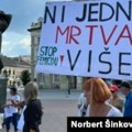 Protest protiv nasilja nad ženama i u Novom Sadu