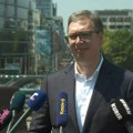 (Foto) Vučić iz Brisela: Veoma dobri i važni razgovori, borićemo se za interese srpskog naroda na KiM