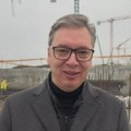 Vučić na gradilištu za Ekspo: Moramo joša jače, brže, vrednije