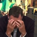 Voditelj nekontrolisano počeo da se smeje usred emisije uživo: Dobio pitanje o dabru, pa se uhvatio za glavu (video)