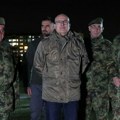 Ministar odbrane u novogodišnjoj noći obišao dežurnu jedinicu pvo u Novom Sadu