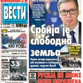 Čitajte u “Vestima”: Srbija je slobodna zemlja