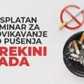 Klub zdravlja „Život i zdravlje“ organizuje BESPLATAN seminar za odvikavanje od pušenja „PREKINI SADA“ Zrenjanin -…