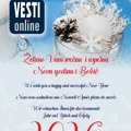 Portal Vesti online vam želi srećnu Novu godinu i Božić!