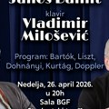 ​Koncert flautiste Balinta i pijaniste Miloševića