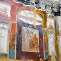 Preživele erupciju Vezuva, ali flomaster turiste ne: Oštećena freska u Herkulanumu