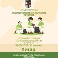 U nedelju se čisti Hisar, svi su pozvani!