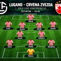 Lugano – Zvezda UŽIVO: Rijerino iznenađenje – Lučić!