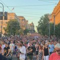 Srbija i politika: Petnaesti protest „Srbija protiv nasilja“ na ulicama Beograda
