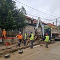 Radovi na rekonstrukciji vodovodne mreže u ulici Norvežanska u Leskovcu