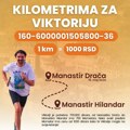 Humanitarno hodočašće: Kragujevčanin krenuo peške do Hilandara kako bi skupio novac za lečenje malene Viktorije