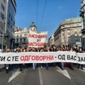 Učesnici protesta: Nema predaha dok se Ministarstvo prosvete ne probudi i prihvati odgovornost