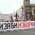 Protest studenata "Hoćemo izbore": Šetnja u Beogradu, u nedelju protest "Vostani Serbije"