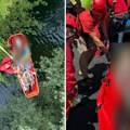 Čovek pao s mosta Vršić, čudom preživeo pad s 52 metra: Ovako je izgledala neverovatna akcija spasavanja