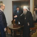 Macut s patrijarhom Porfirijem o izradi Zakona o udžbenicima i normalizaciji rada fakulteta