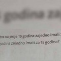Matematički zadatak iz trećeg razreda osnovne škole podelio roditelje i nastavnike: Znate li vi rešenje?