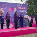 „Daj pedalu raku – Probudi se, pregledaj se“: Održana biciklistička vožnja podrške ženama obolelim od raka dojke
