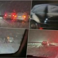 Lančani sudar na auto-putu kod Rume: Snežna vejavica napravila kolaps - uništena četiri automobila (video)
