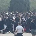 Haos u Barseloni pred meč Lige šampiona: Žestoka tuča navijača PSŽ-a i policije ispred stadiona!