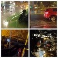 Beograd opet postradao Padalo drveće, poplava kod Galenike, haos na putevima, grad tukao na Banjici, izbio i požar (video)