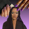 Anti-letnji trend: Rihanna i njen ljubičasti manikir