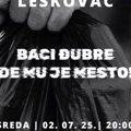 Večeras u Leskovcu ispred Tehnološkog fakulteta