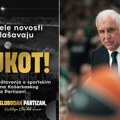 „Bojkot utakmica Partizana zbog odlaska Željka Obradovića“