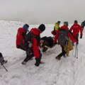 Muškarac se povredio pri usponu na Trem, bezbedno evakuisan po snežnom vremenu