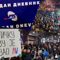 BLOG „Slobodni dnevnik“ ispred RTS pročitan, na RTS tek počeo: Završen jedanaesti protest opozicije i građana