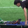 Fudbalsko robotsko prvenstvo u Kini: Dva igrača sa terena izneta na nosilima